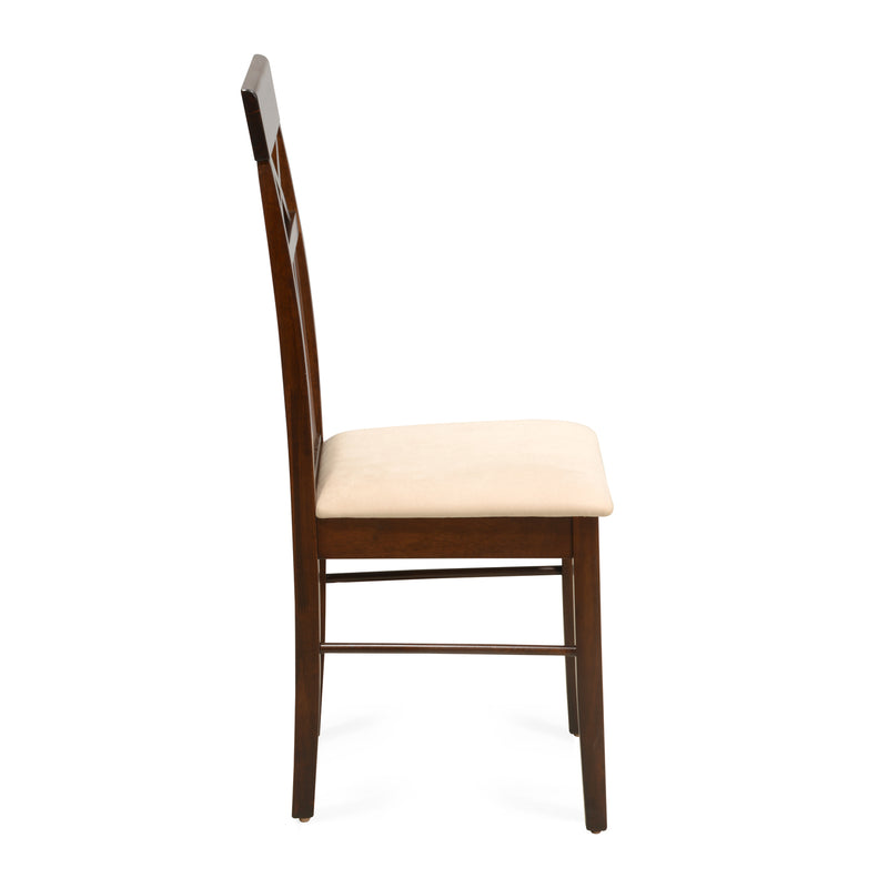 Nilkamal Paula 6 Seater Dining Set (Walnut)