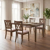 Nilkamal Peak 4 Seater Dining Set (Cappuccino)