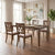 Nilkamal Peak 4 Seater Dining Set (Cappuccino)
