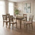 Nilkamal Peak 6 Seater Dining Set (Cappuccino)