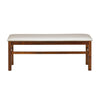 Nilkamal Peak Multi Use Long Sitting Bench for Living Room | Dining Room (Light Cappuccino)