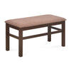 Nilkamal Peak Multi Use Medium Sitting Bench for Living Room | Dining Room (Cappuccino)