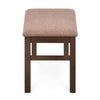 Nilkamal Peak Multi Use Medium Sitting Bench for Living Room | Dining Room (Cappuccino)