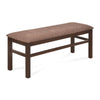 Nilkamal Peak Multi Use Long Sitting Bench for Living Room | Dining Room (Cappuccino)