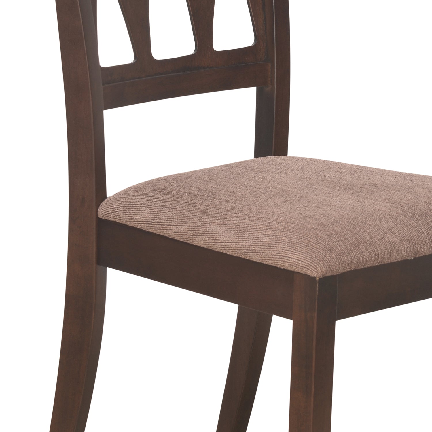 Nilkamal Peak 6 Seater Dining Set (Cappuccino)