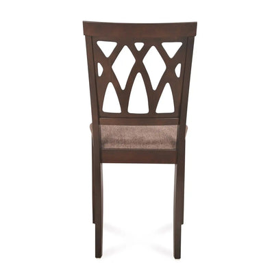 Nilkamal Peak 4 Seater Dining Set With Bench (Cappuccino)