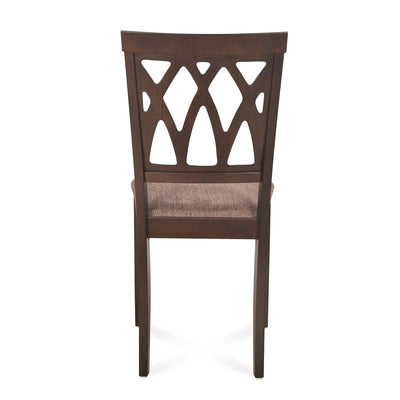 Nilkamal Peak 6 Seater Dining Set (Cappuccino)