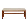 Nilkamal Pearl Multi Use Long Sitting Bench for Living Room | Dining Room (Cappuccino)
