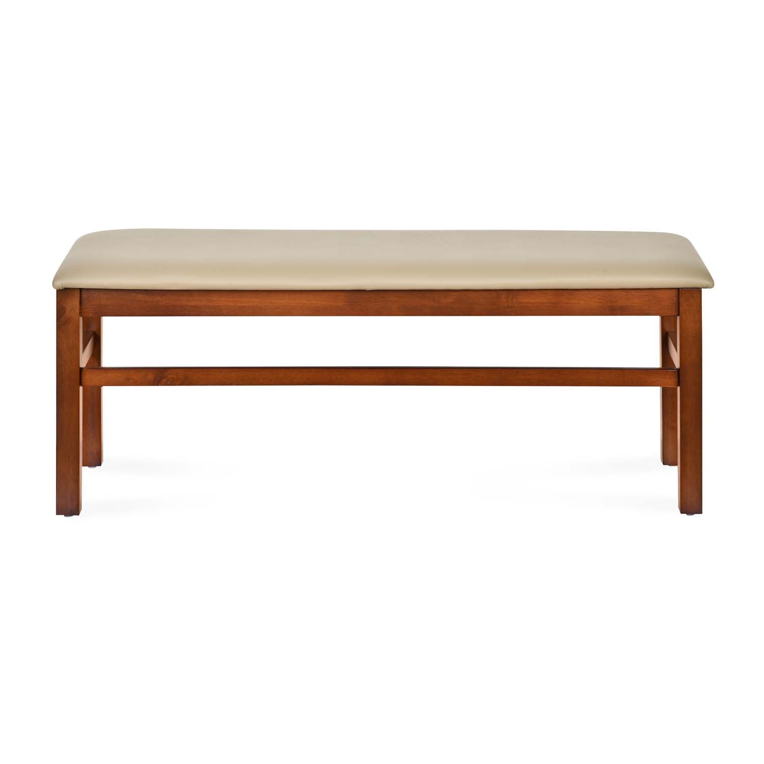 Nilkamal Pearl Multi Use Long Sitting Bench for Living Room | Dining Room (Cappuccino)