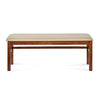 Nilkamal Pearl Multi Use Long Sitting Bench for Living Room | Dining Room (Cappuccino)