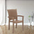 Nilkamal Platinum Premium Plastic Arm Chair (Rattan Dark Beige)