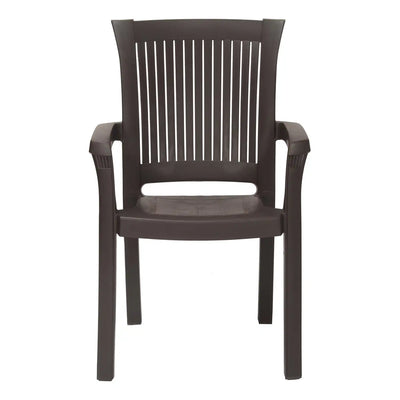 Nilkamal Platinum Siesta Chair Season Rust Brown – Front View