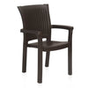 Nilkamal Platinum Siesta Chair (Season Rust Brown) – Side View 1