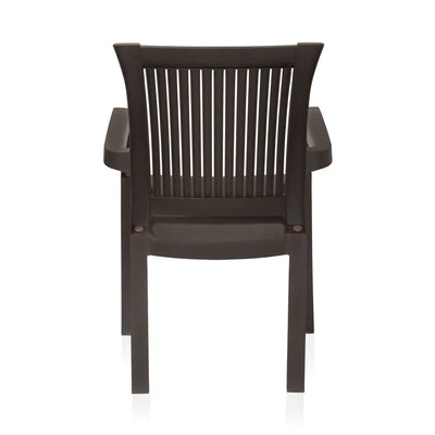 Nilkamal Platinum Siesta Chair  Season Rust Brown – Back View