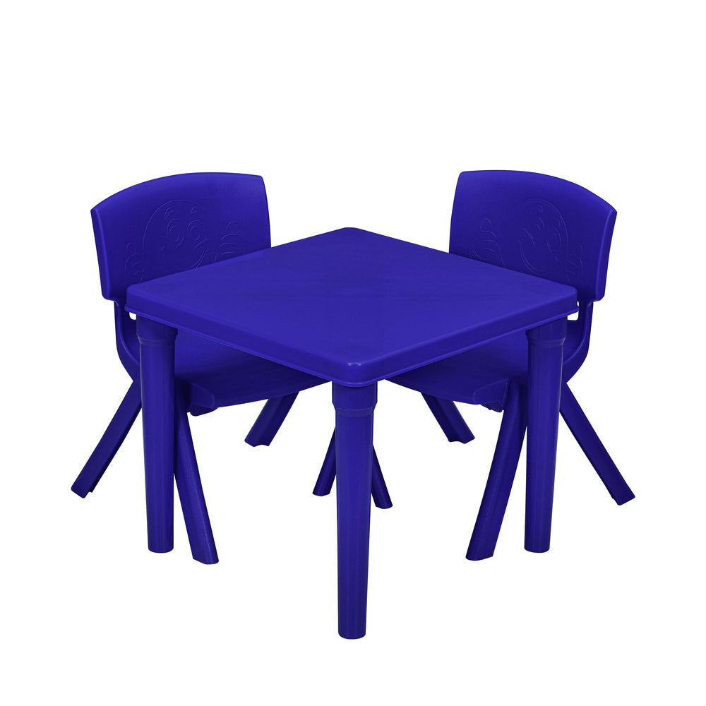Nilkamal Genius Ludo Table + 2 Chairs Kid's Study Set