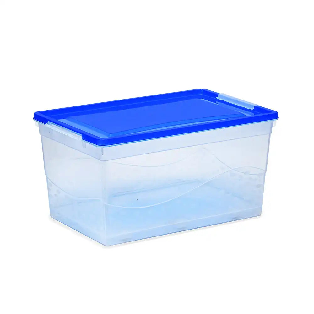Nilkamal 50 Ltr Multipurpose Storage Box with Lid – Slight Side View-2