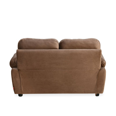 Nilkamal Rebecca Fabric 2 Seater Sofa (Brown)