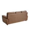 Nilkamal Rebecca Fabric 3 Seater Sofa (Brown)