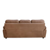 Nilkamal Rebecca Fabric 3 Seater Sofa (Brown)