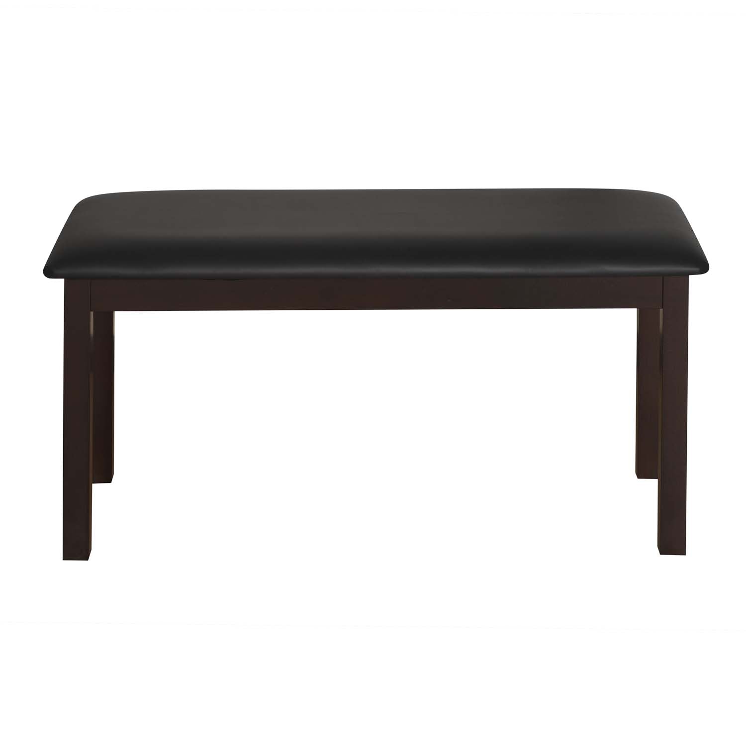 Nilkamal Ridge Multi Use Medium Sitting Bench for Living Room | Dining Room (Dark Cappuccino)