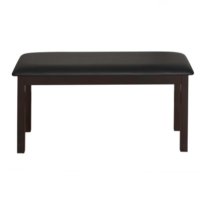 Nilkamal Ridge Multi Use Medium Sitting Bench for Living Room | Dining Room (Dark Cappuccino)