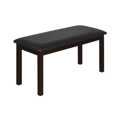 Nilkamal Ridge Multi Use Medium Sitting Bench for Living Room | Dining Room (Dark Cappuccino)