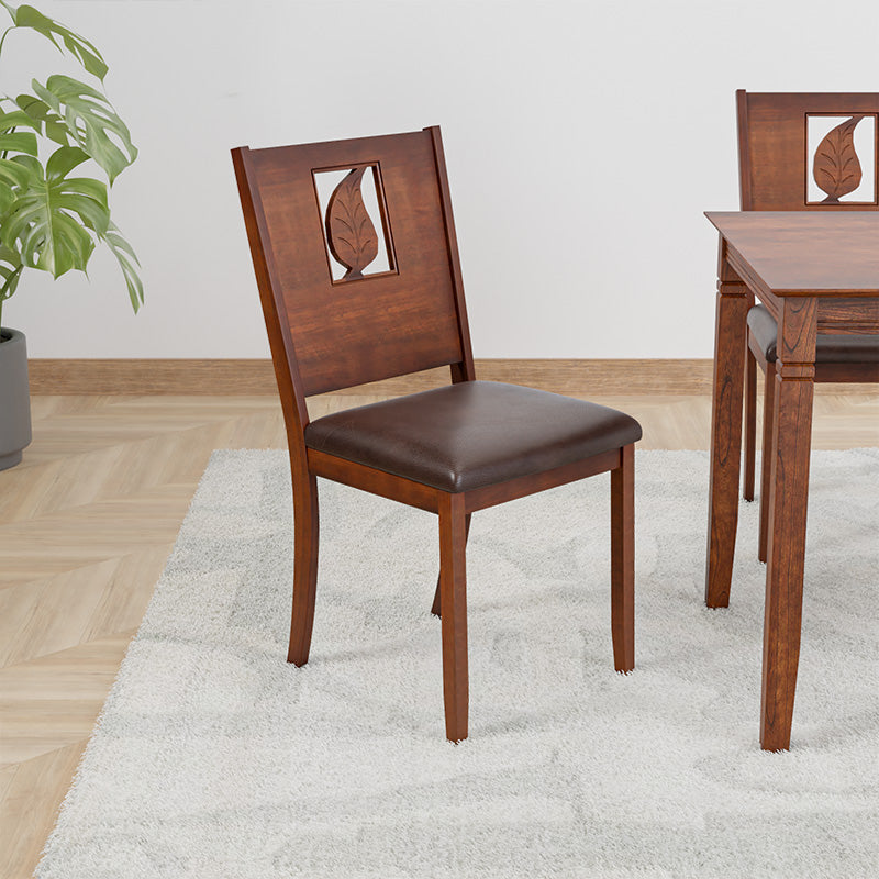 Nilkamal Rover Dining Chair Walnut Brown