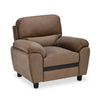 Nilkamal Rebecca 1 Seater Velvette Sofa (Brown)