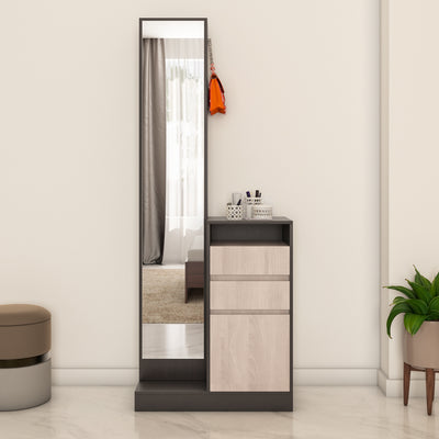 Nilkamal Riva Dresser (Wenge & Sonoma Oak)