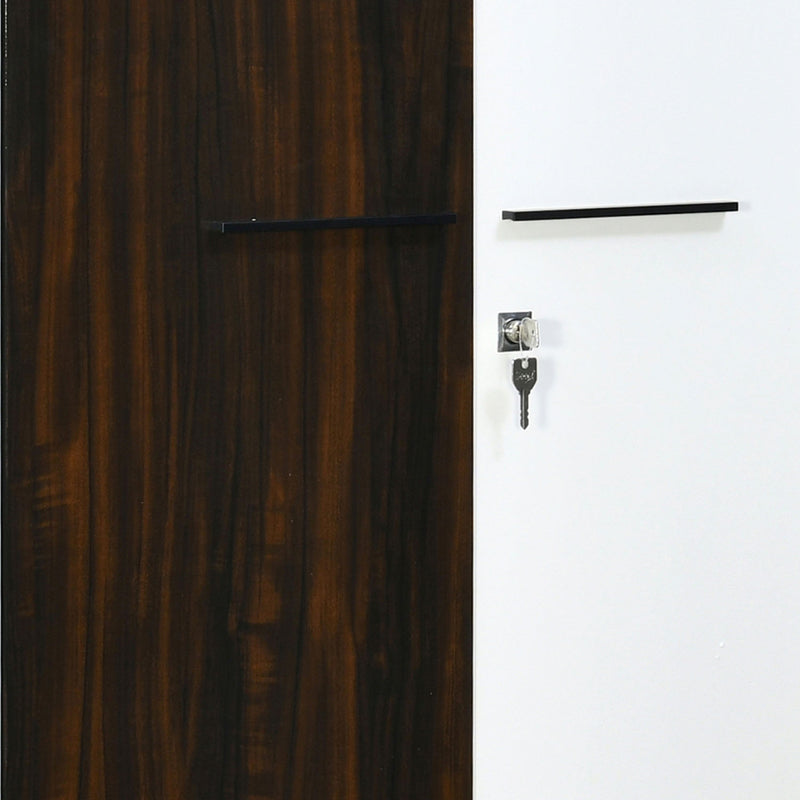 Nilkamal Salsa 6 Door Wardrobe (Brown)