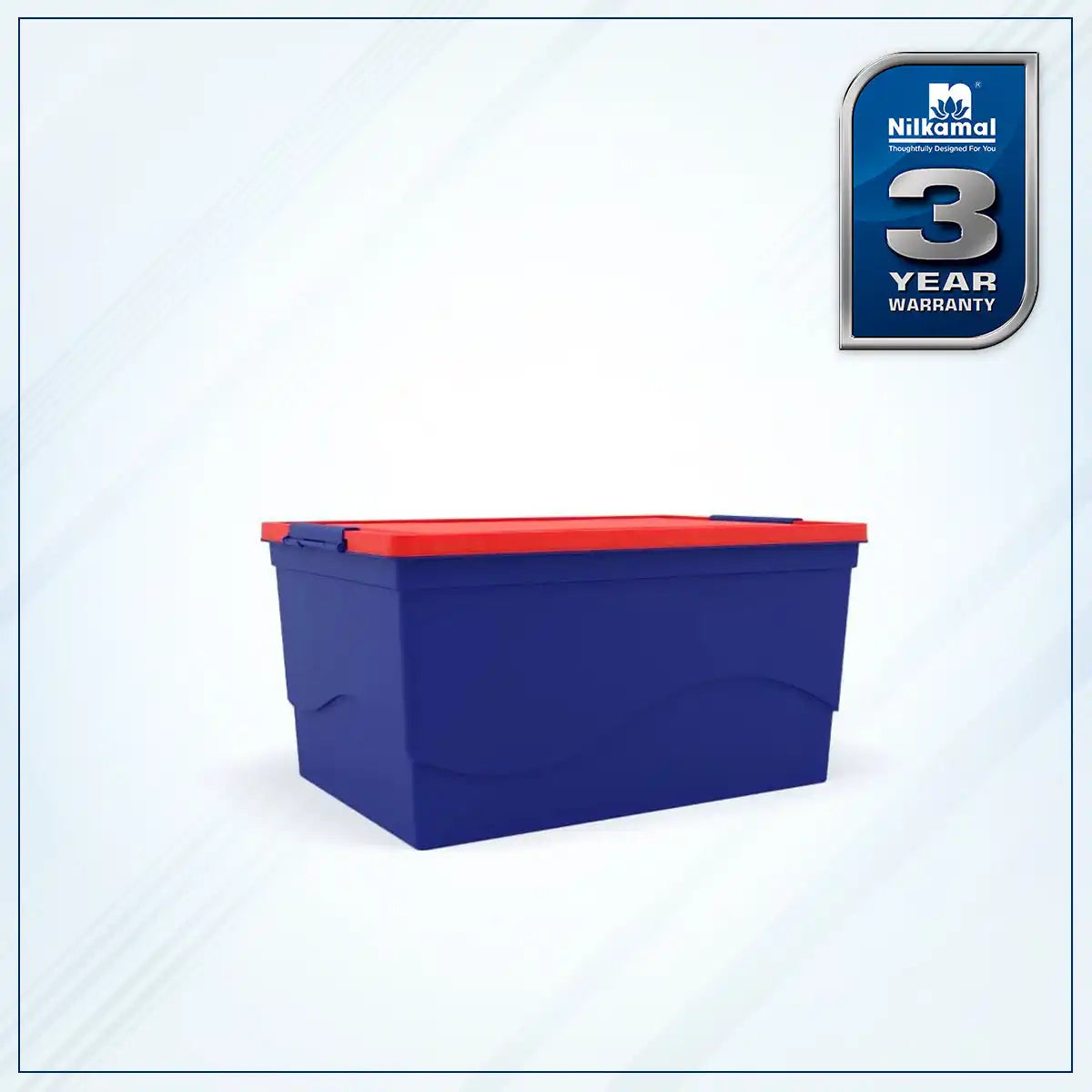 Nilkamal Multipurpose 50 Ltr Storage Box – Side View-1