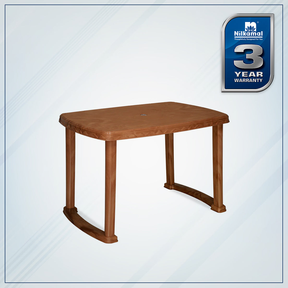 Nilkamal Shahenshah Dining Table (Pear Wood)