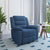 Nilkamal Sierra 1 Seater Electric Recliner Sofa (Blue)