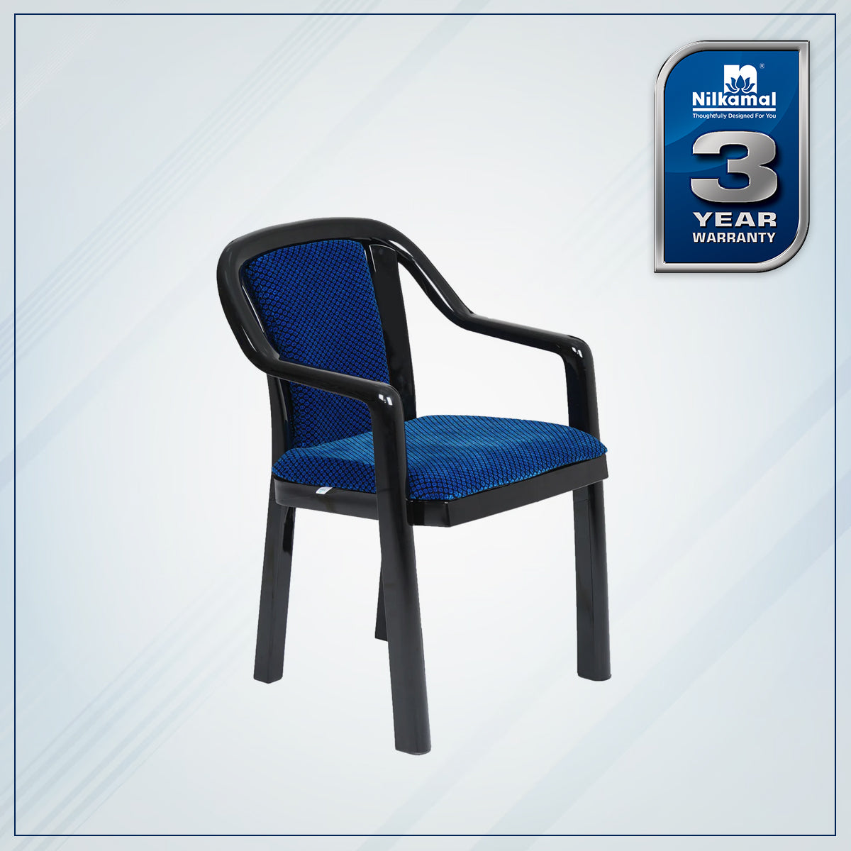 Nilkamal Signature Fabric Arm Chair