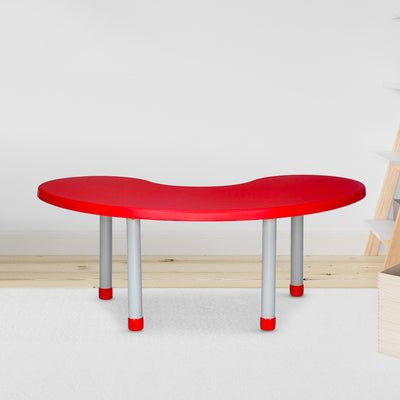 Nilkamal Smilo Kids Activity Table (Crate Red)
