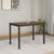 Nilkamal Stacia 4 Seater Dining Table (Antique Cherry)