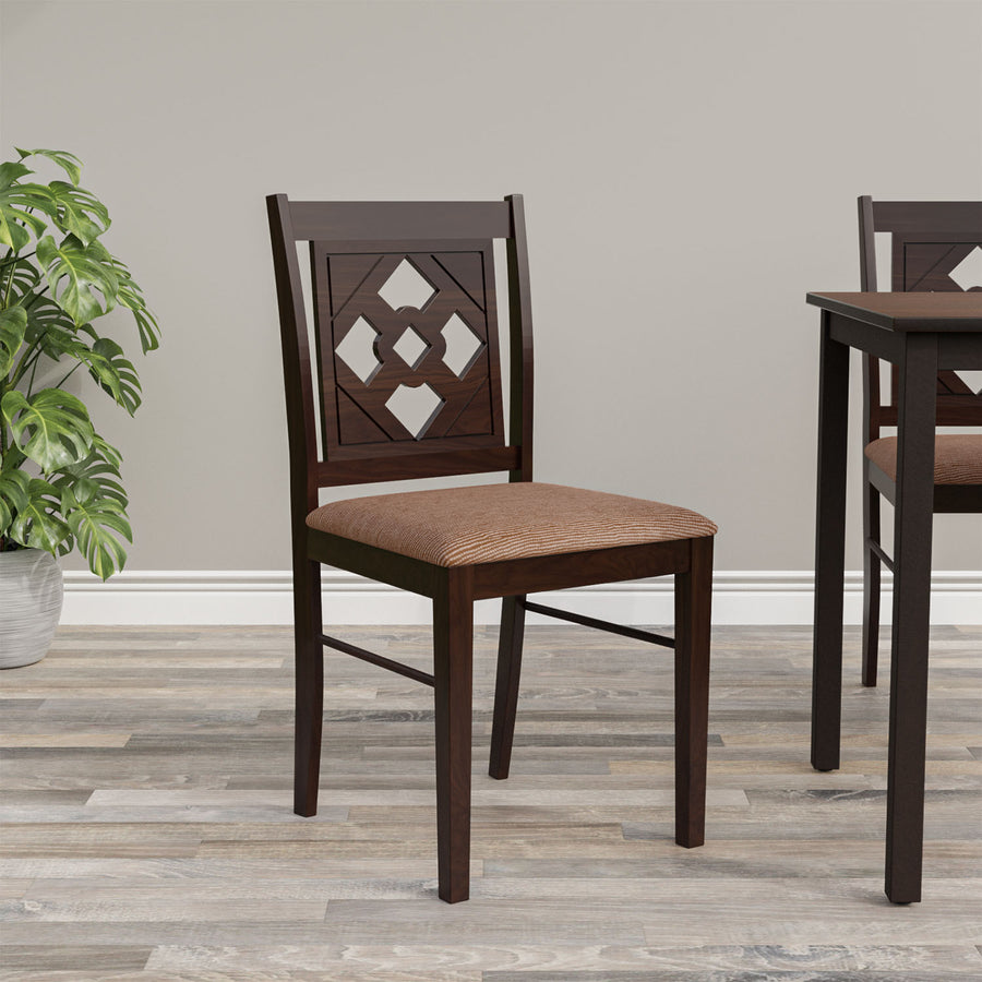 Nilkamal Stacia Dining Chair (Antique Cherry)