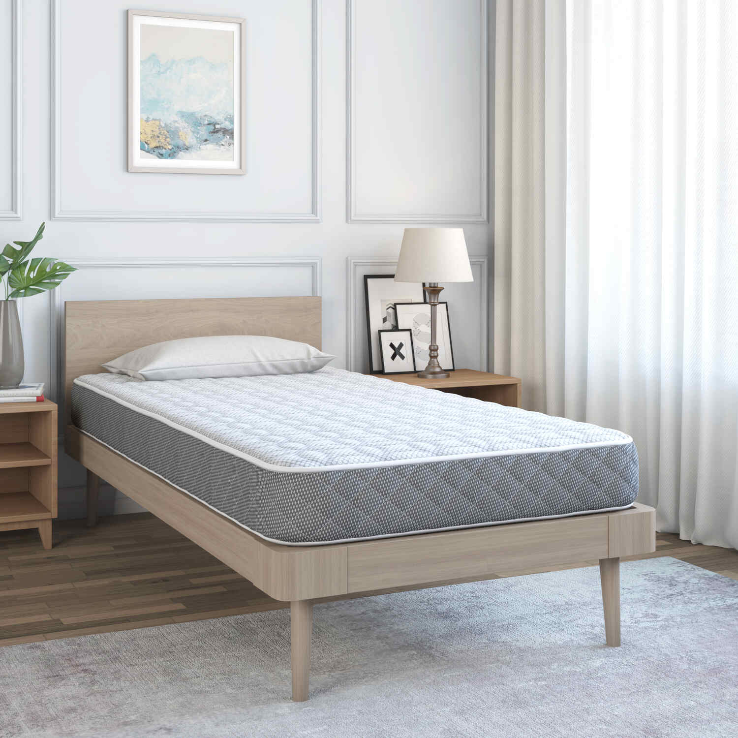 Nilkamal Soft Bond 6 inch Medium Foam Mattress Nilkamal Furniture
