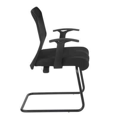 Nilkamal Thames Visitor Mesh Chair (Black)