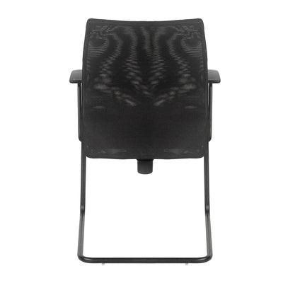 Nilkamal Thames Visitor Mesh Chair (Black)