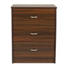 Nilkamal Torrie Engineered Wood Nightstand (Classic Walnut)