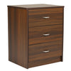 Nilkamal Torrie Engineered Wood Nightstand (Classic Walnut)