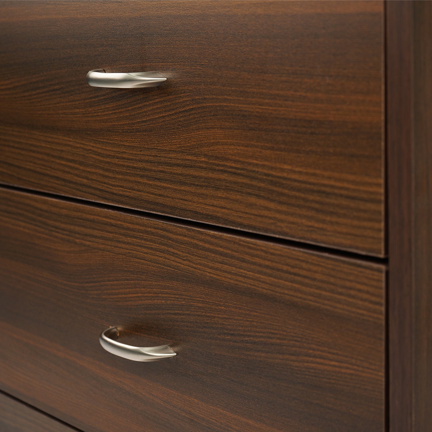 Nilkamal Torrie Engineered Wood Nightstand (Classic Walnut)