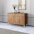 Nilkamal Trixie Buffet Sideboard Cabinet (Oak)