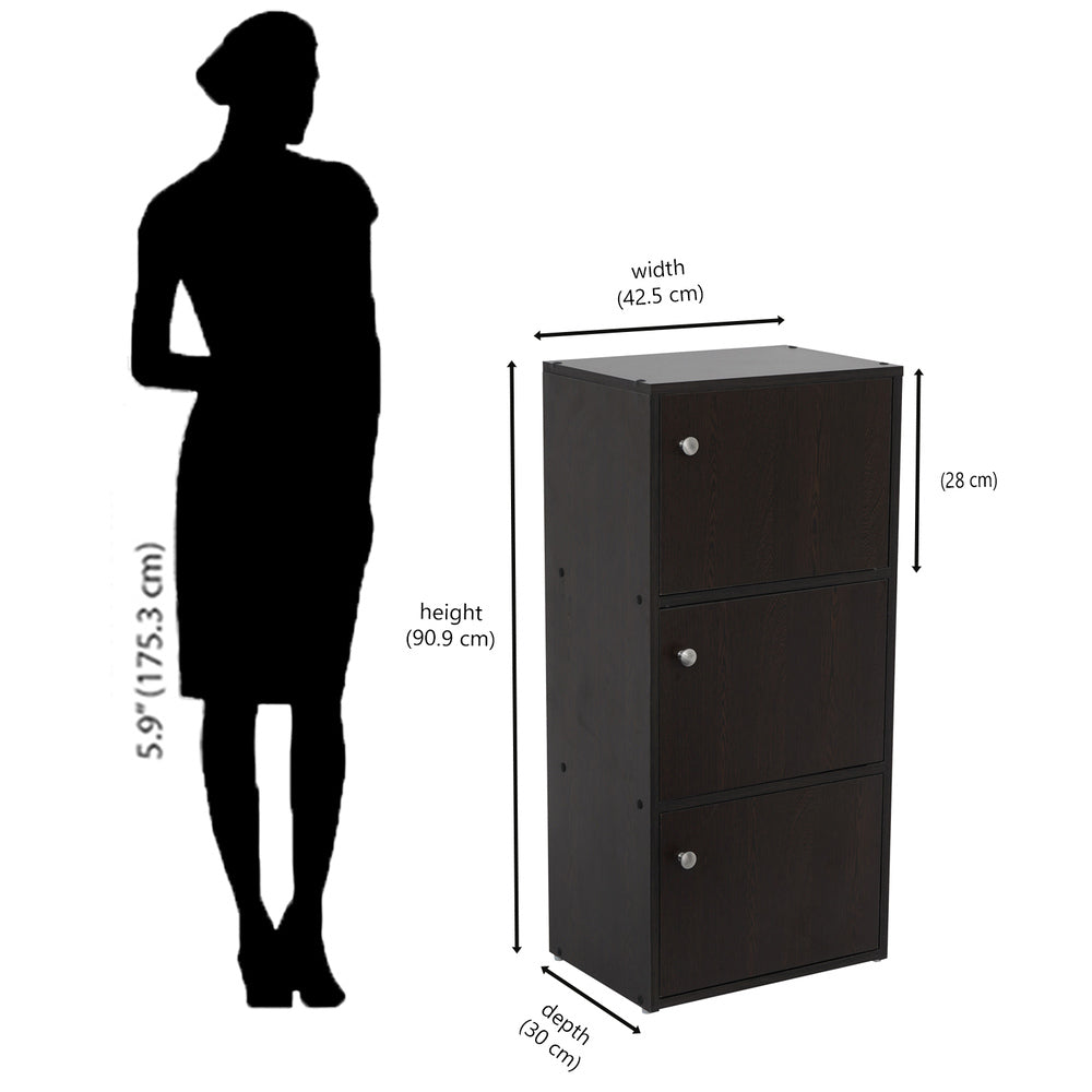 Nilkamal Troy Book Case (New Wenge)