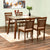 Nilkamal 4 Seater Tune Dining Set (Walnut)