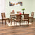 Nilkamal 6 Seater Tune Dining Set (Walnut)