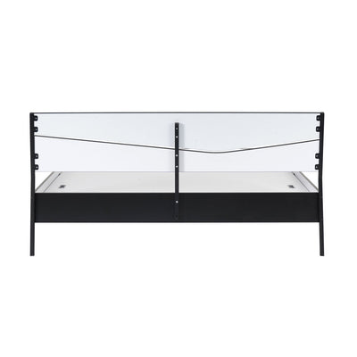 Nilkamal Urbenia Engineered Wood Without Storage King Bed (Black)