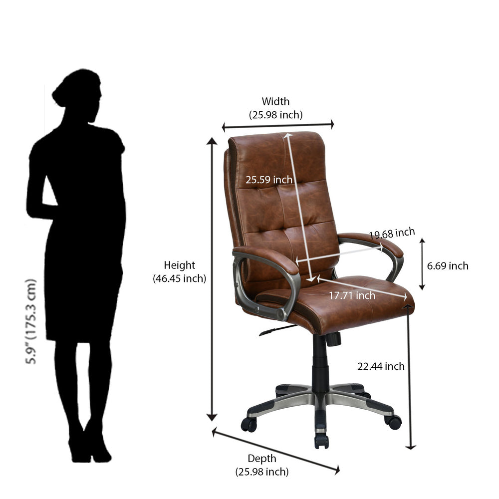 Nilkamal Veneto High Back Office Chair