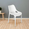 Nilkamal Vento Chair (Milky White) - Main View